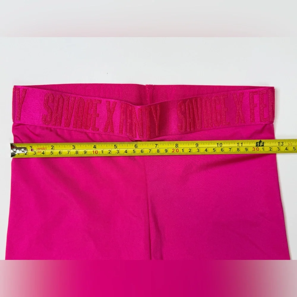 Pink Leggings Athleisure Savage X Fenty Sports Casual Lounge Pants Active Wear - Picture 13 of 17